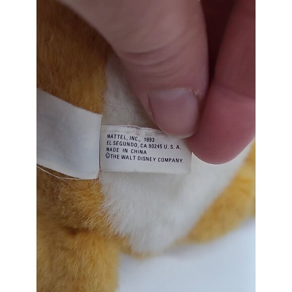 Vintage 1993 Disney The Lion King Simba Hand Puppet Plush Does NOT make noise - Picture 10 of 10